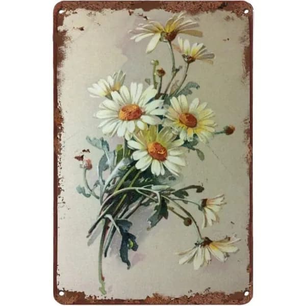 Металлические вывески Wildflower Винтажная металлическая жестяная вывеска 20x30 см