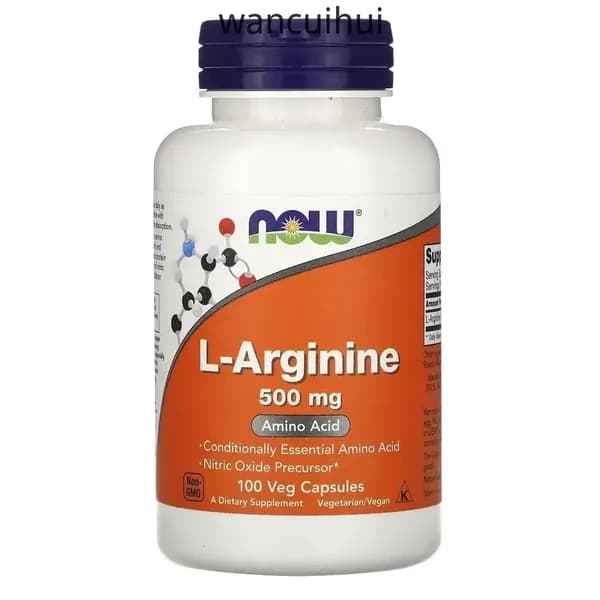NOW L-Arginine 500 мг 100 капсул, Л-Аргинин (улучшает кровообращение)
