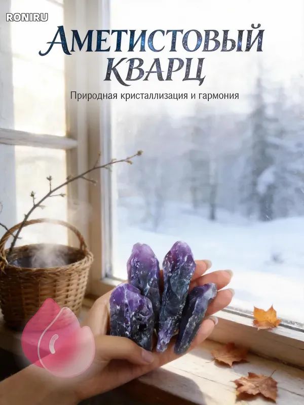 Аметистовый точечный кристалл, фиолетовый кварц 5-8 см для декора аквариума и домашнего интерьера, украшение для офисного стола