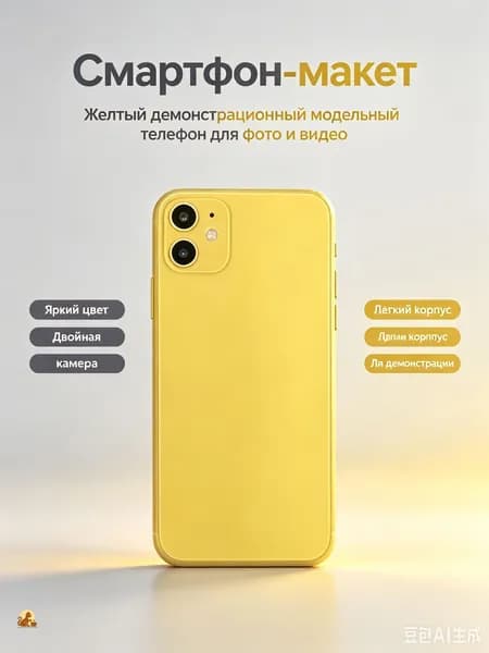 Муляж Iphone 11 зеленый