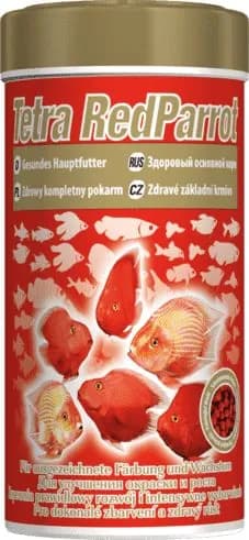 Корм Tetra Red Parrot, гранулы, для красных попугаев, 250 мл, Tet-199019