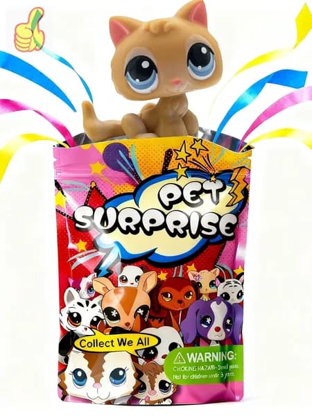 Игрушечная кошка короткошерстная в подарочной упаковке
