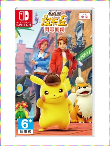 Игра Игра Detective Pikachu Returns (Nintendo Switch, Английская версия)