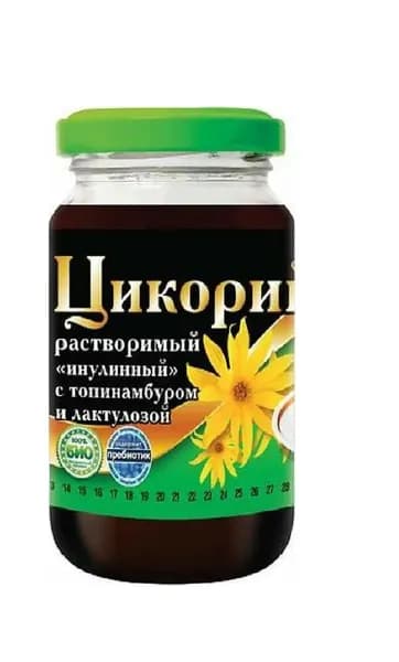 Русский цикорий Цикорий, растворимый, инулинный, топинамбур+лактулоза, 200 гр