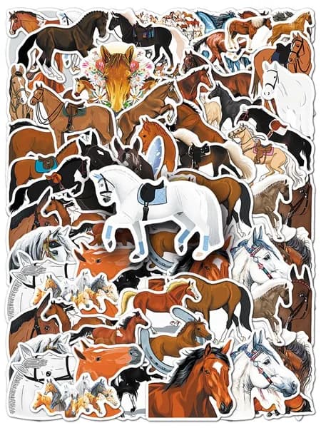 Наклейки, листов: 50
