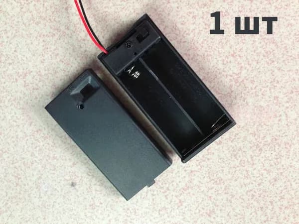 Батарейный отсек BB2AA-Y/переключатель сверху/аксессуары для игрушек/детали для моделей diy technology