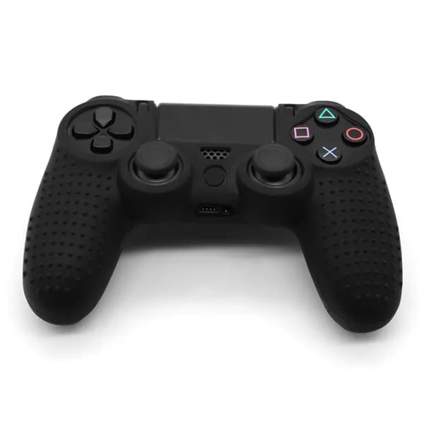 Силиконовый чехол для геймпада PS4/PS4 Pro/PS4 Slim, чёрный