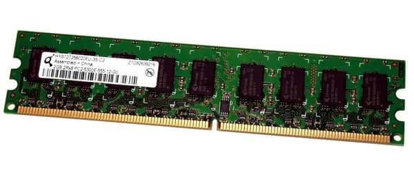 Оперативная память DDR2, 667 МГц, 1 x (HYS72T256000EP-3S-B)