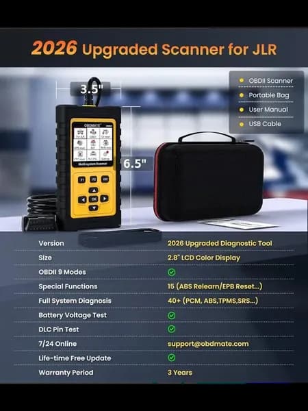 Диагностический сканер OBD2 для Jaguar Land Rover комплексн