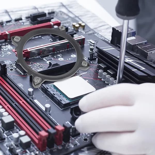 Опора Для Вентилятора Cpu, Квадратная, Абс, 2Шт