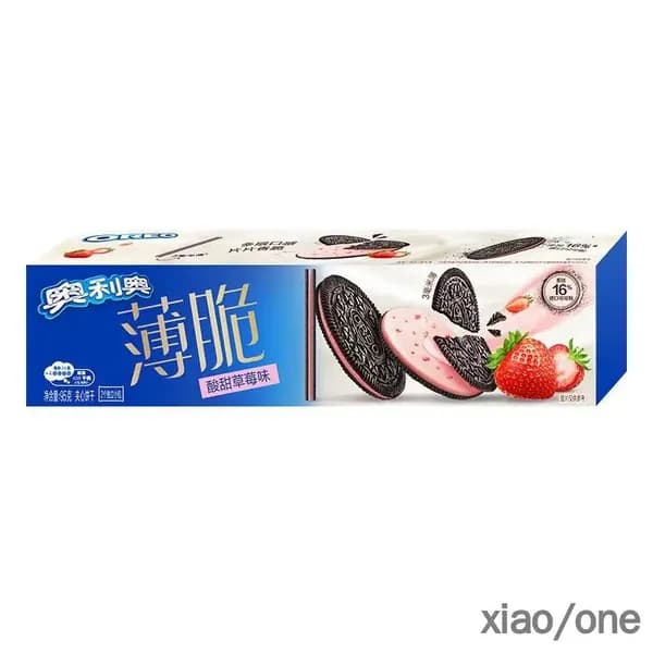 Новый продукт Oreo - хрустящее печенье для сэндвичей, коробка 95 г, ультратонкое печенье, послеобеденный чай, повседневные закуски xiaojianshangmao