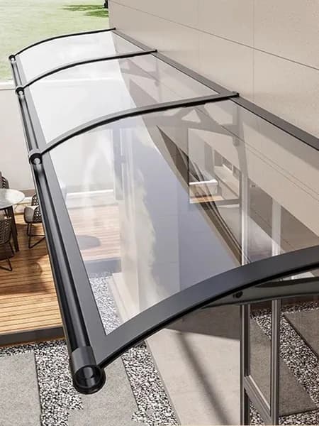 Козырек над крыльцом, дверью. Козырек для дачи, дома