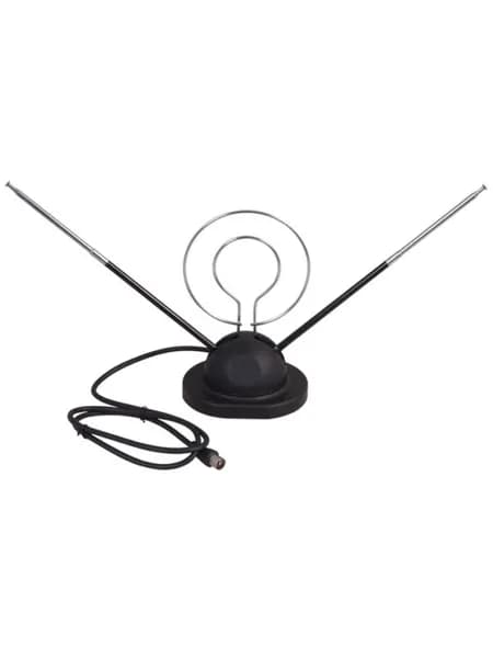 Антенна комнатная пассивная REXANT 34-0105 VHF(МВ)+UHF(ДМВ) на подставке
