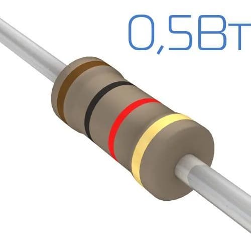 39 кОм 0,5Вт 5% резистор (20шт)