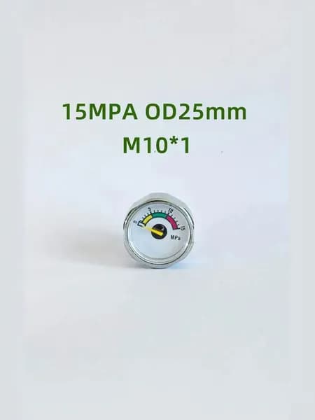 Манометр 15MPA, D25, M10*1, Леший 2, для винтовки, для баллона, PCP PAINTBALL