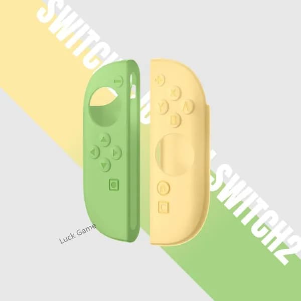 Силиконовые чехлы для контроллеров Nintendo Switch 2 (NS2), пара, защитные, антискользящие