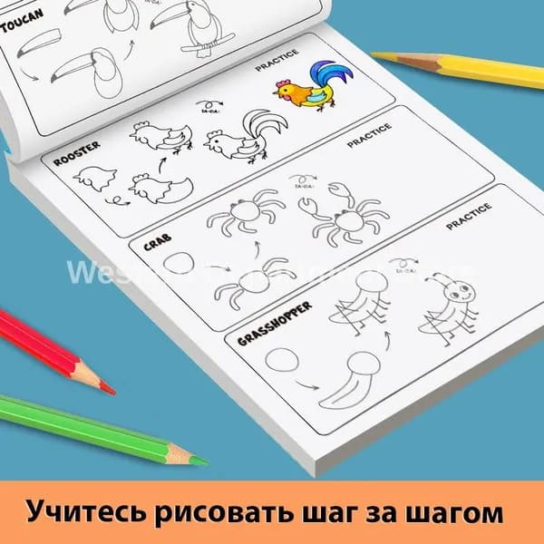 Найди и отметь: Книга-игра для развития внимания концентрации у детей с раскрасками