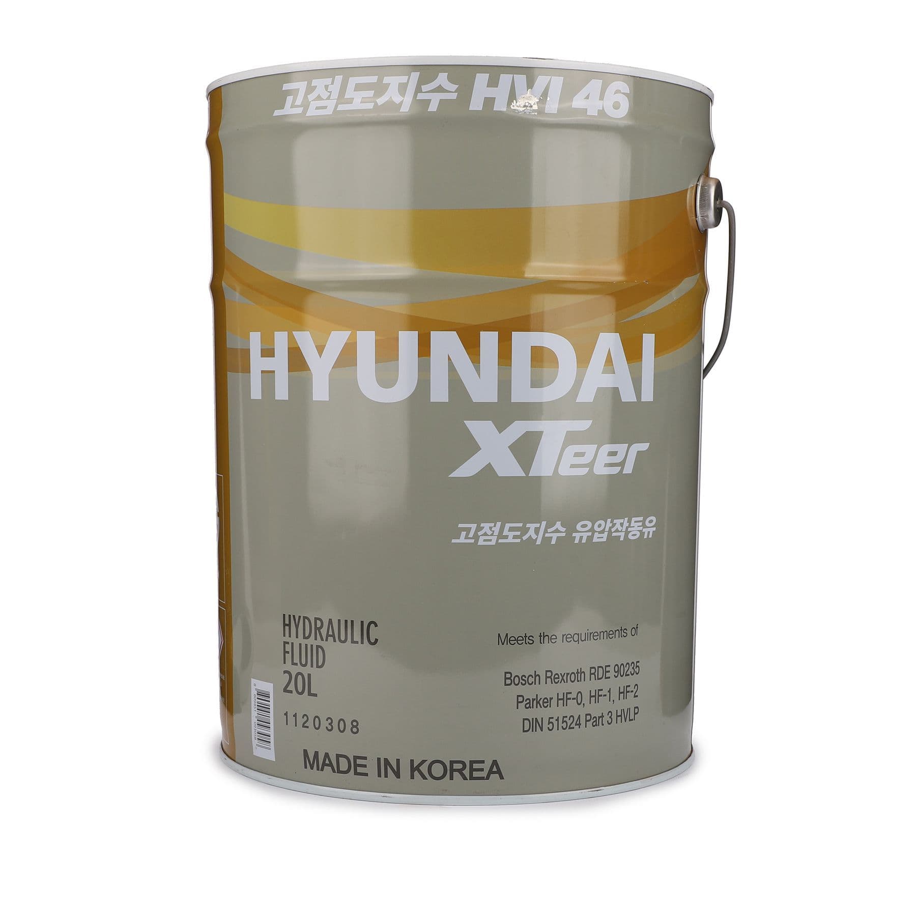 Масло гидравлическое HYUNDAI XTeer HVI 46, 20л.