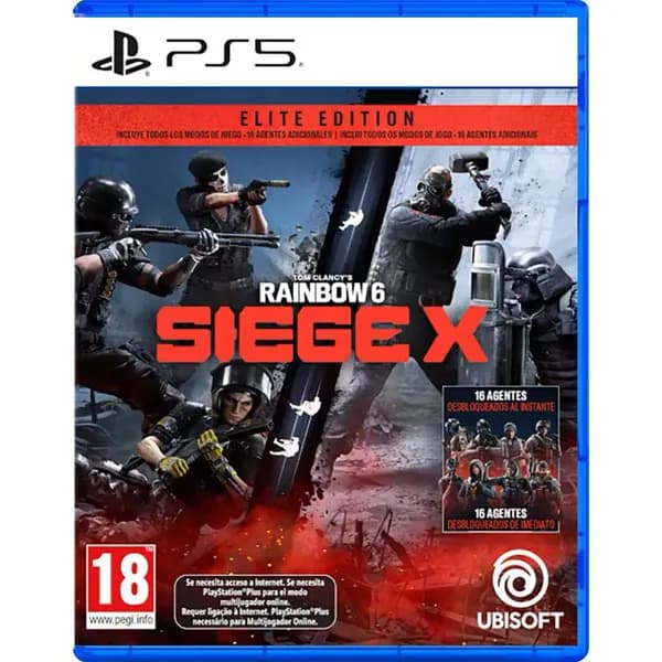 Игра Tom Clancy's Rainbow Six: Siege X. Elite Edition (русские субтитры) для PS5