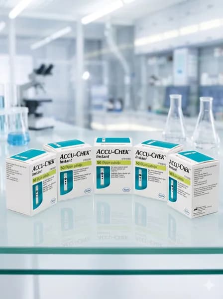 Accu-Chek Instant, тест-полоски, 250 шт. (набор 5 шт.)