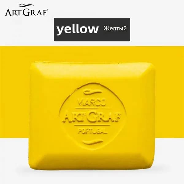 Viarco Artgraf Водорастворимый графитовый блок, акварельная краска