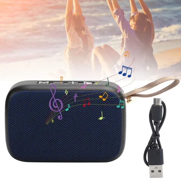 Портативный динамик Bluetooth, Небольшая аудиокарта USB