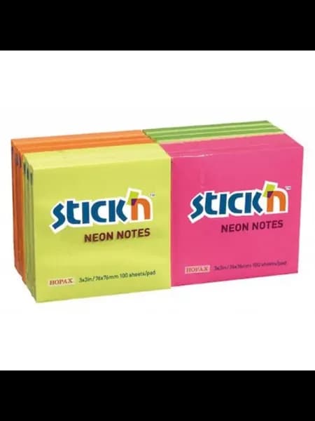 Бумага для заметок Stick`n 76х76 мм 100л 70г м2