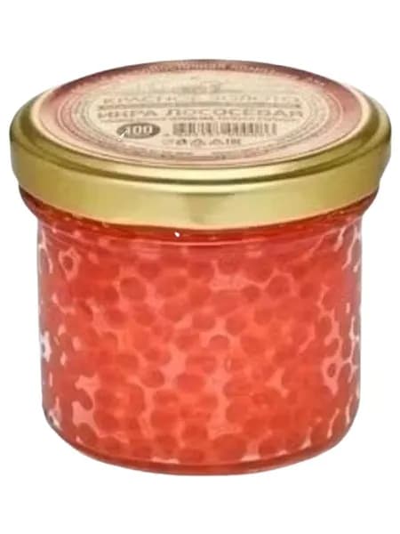 Икра горбуши красная Красное Золото зернистая 100 г