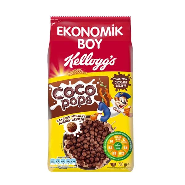 Kellogg's Coco Pops Какао-хлопья из кукурузы и пшеницы 700 г
