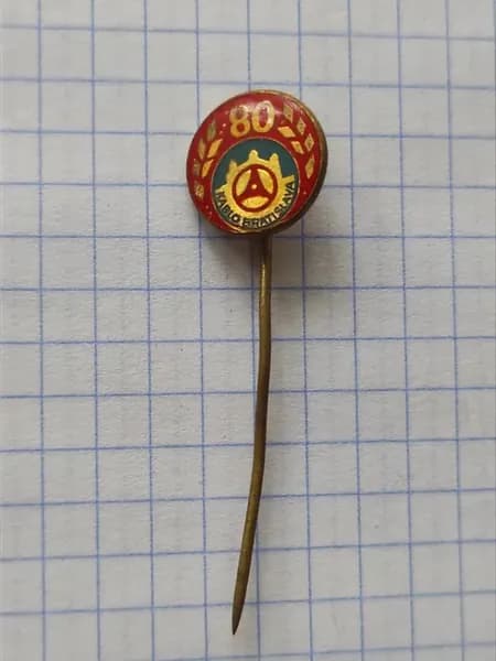 Значок "80 Kablo Bratislava"