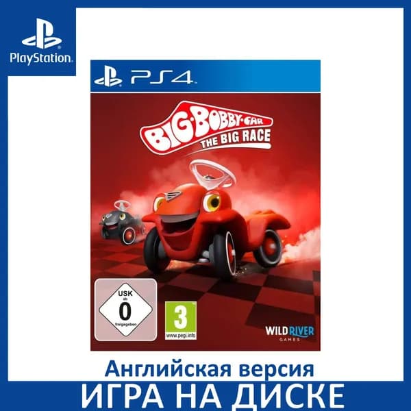 Игра Big Bobby Car The Big Race PS4 Диск на PlayStation 4 Английская версия
