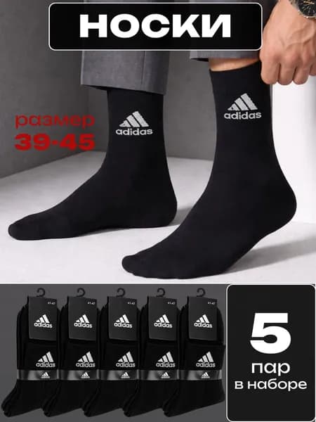 Носки мужские, 5 пар