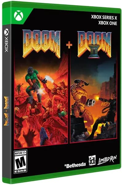 Игра DOOM + DOOM II (2) (Limited Run #044) Xbox One, Series X Русская Версия Диск на Xbox