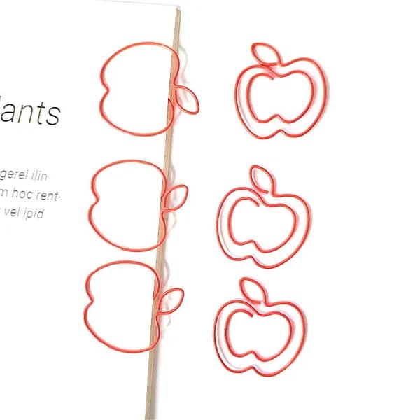 Скрепка для бумаги Apple