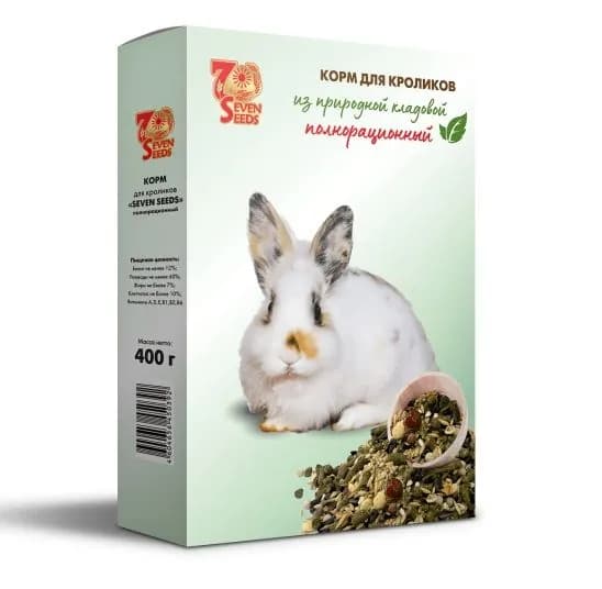 7 Семян Корм для кроликов, 400 гр