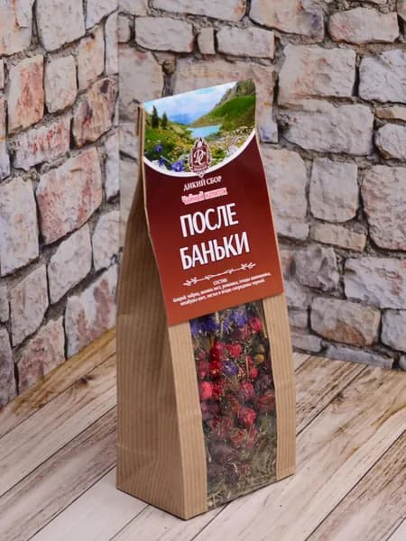 Чайный напиток После баньки 50гр Дикий Сбор / Травяной сбор