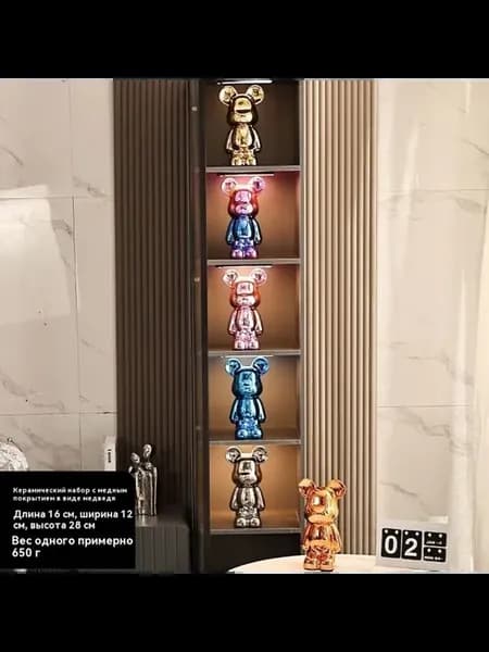 Медведь 6 цветов