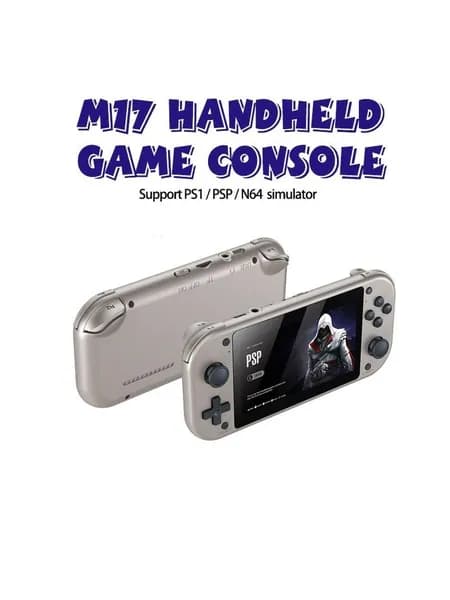 Портативная игровая консоль M17 4K HD ретро-аркадная игровая консоль для PSP/PS1