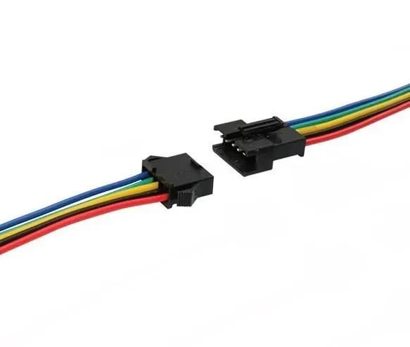 Коннектор SM2.54mm 5pin, Мама+Папа c проводами