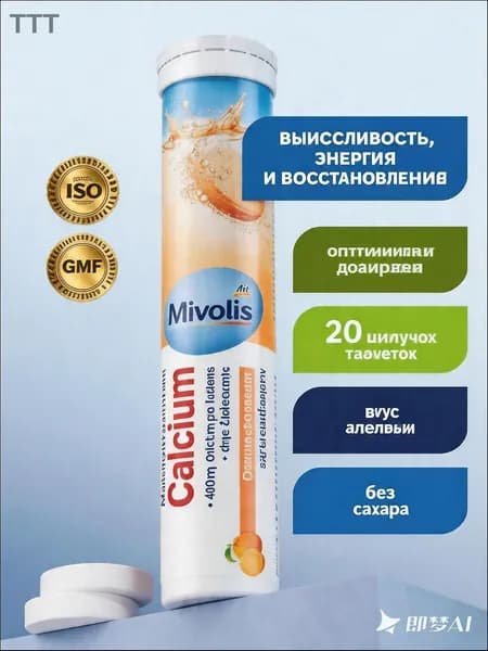 Шипучие таблетки с электролитами