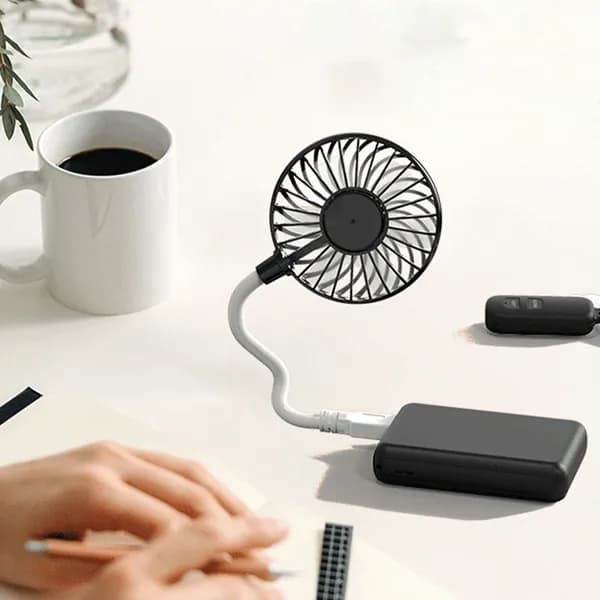 Настольный вентилятор USB-ventiljator, черный