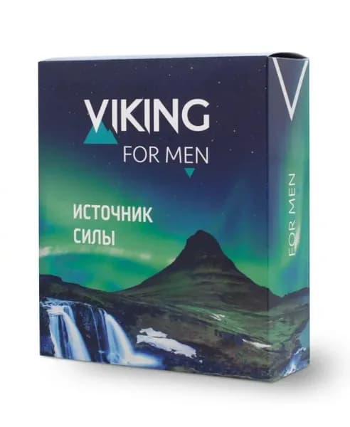 Viking Подарочный набор Источник Силы, Гель для душа 300 мл + Гель-шампунь 300 мл