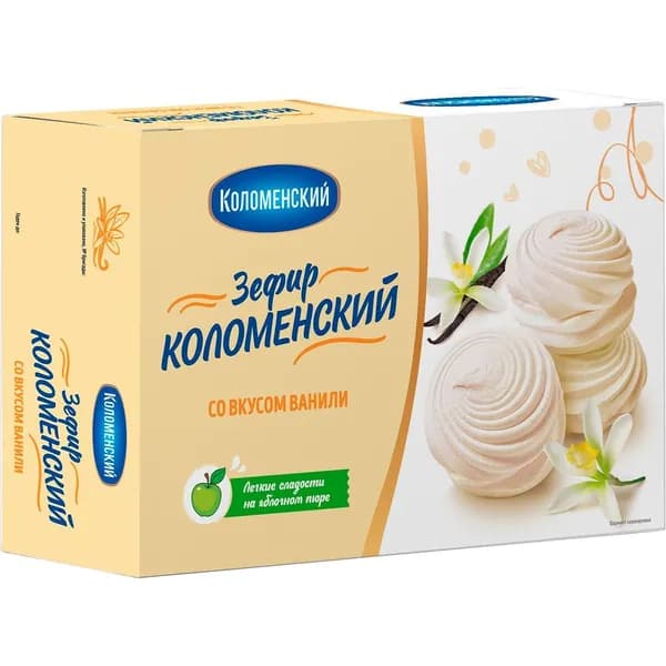 Зефир Коломенский со вкусом ванили 250 г