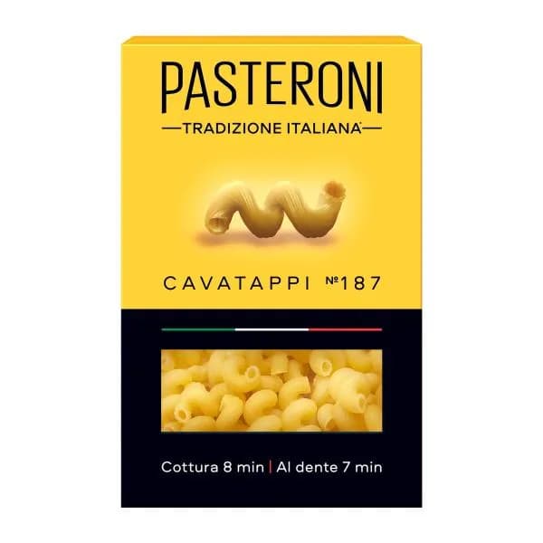 Макароны Pasteroni Рожки витые №187 400г