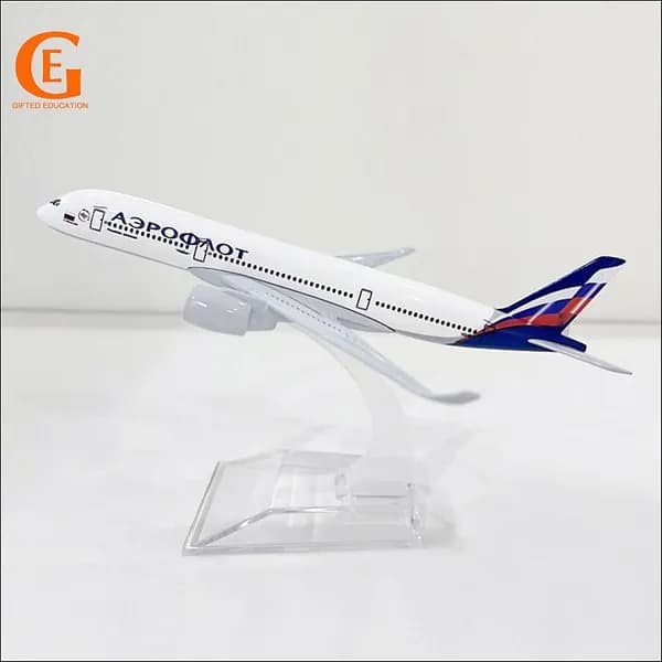 Металлическая Модель Самолета Аэробус 350, Аэрофлоt-Российские Авиалинии