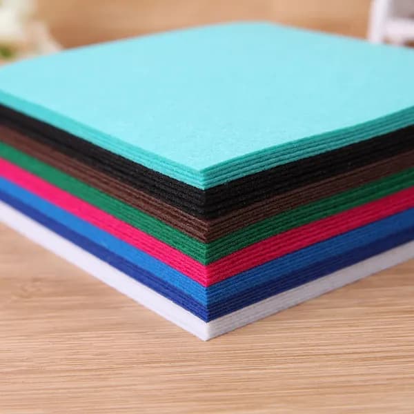 Цветной войлок для рукоделия DIY, 40 листов 10 10 см