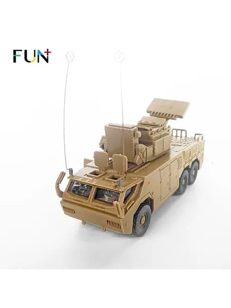 Аутентичная модель зенитного ракетного комплекса Hongqi-17A в масштабе 1:72, военная игрушечная модель, не требующая клеи для быстрой сборки, ракетный комплекс класса "земля-воздух", коллекционный сув