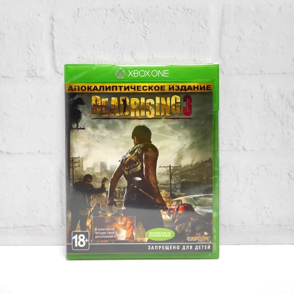 Dead Rising 3 Апокалиптическое издание Полностью на русском Видеоигра на диске Xbox One / Series. Товар уцененный