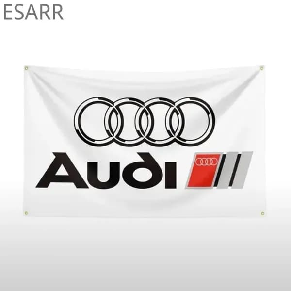 Флаг плакат баннер JDM Audi Ауди