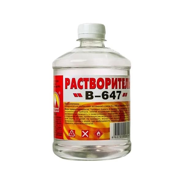 Растворитель Вершина В-647 (0,5 л)